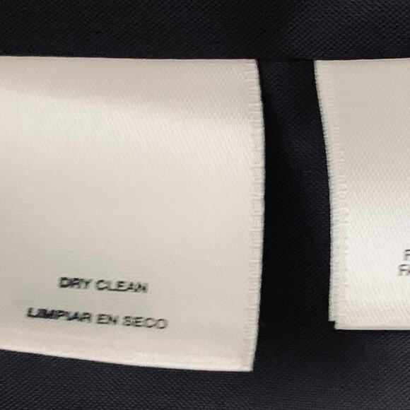 Kasper Blazer Jacket Black White Polka Dot 3/4 Sleeve Button Front Size 10 - Picture 11 of 12